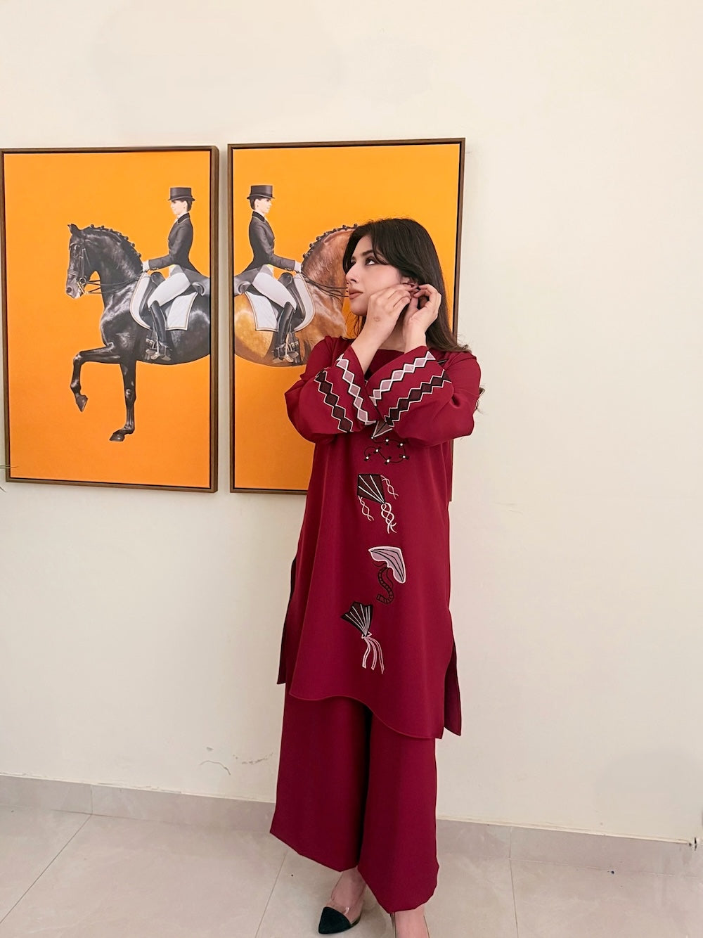 Wine Red | Ready to Ship